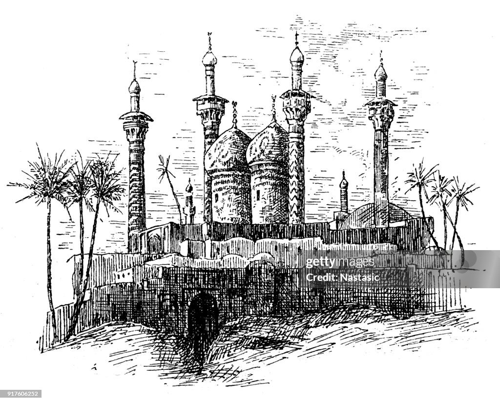 Cupolas and Minaret of Baghdad