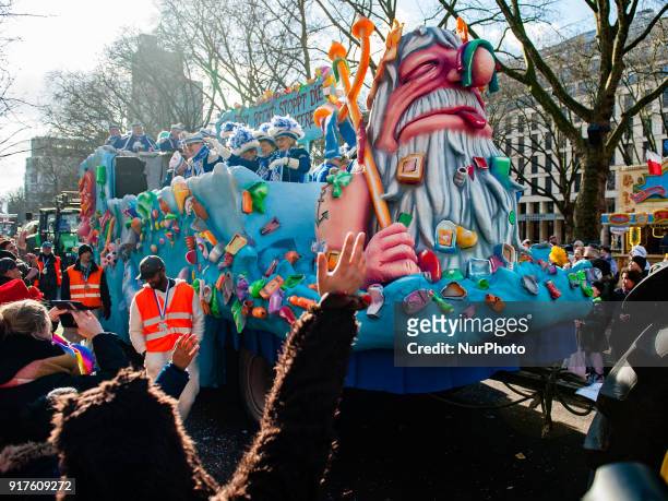 In Düsseldorf, Germany, on February 12th 2018, the calendar of Carnival events features no fewer than 300 Carnival shows, balls, anniversaries,...