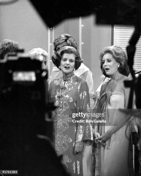 Betty Ford and Barbara Walters
