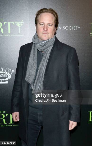Actor Patch Darragh attends the screening of "The Party" hosted by Roadside Attractions and Great Point Media with The Cinema Society at Metrograph...