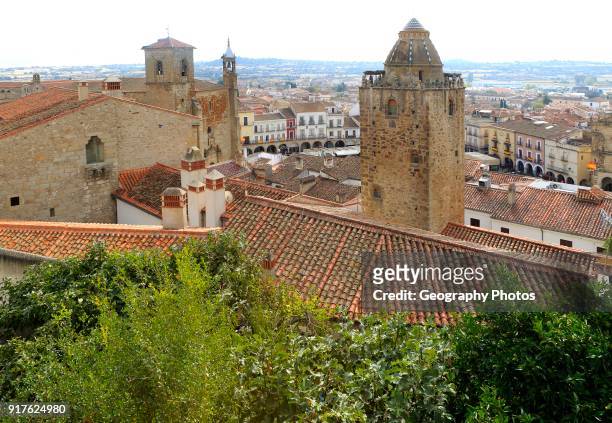 Historic medieval town of Trujillo, Caceres province, Extremadura, Spain.