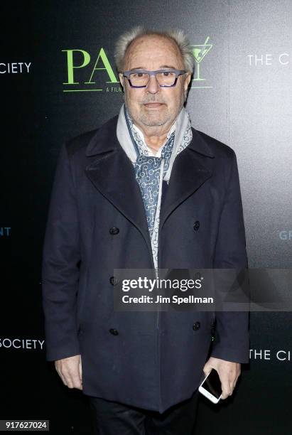 Musician Mick Jones attends the screening of "The Party" hosted by Roadside Attractions and Great Point Media with The Cinema Society at Metrograph...