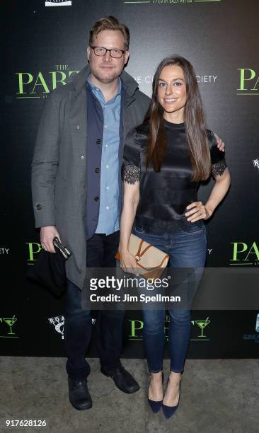 Charles Rockefeller and Ariana Rockefeller attend the screening of "The Party" hosted by Roadside Attractions and Great Point Media with The Cinema...