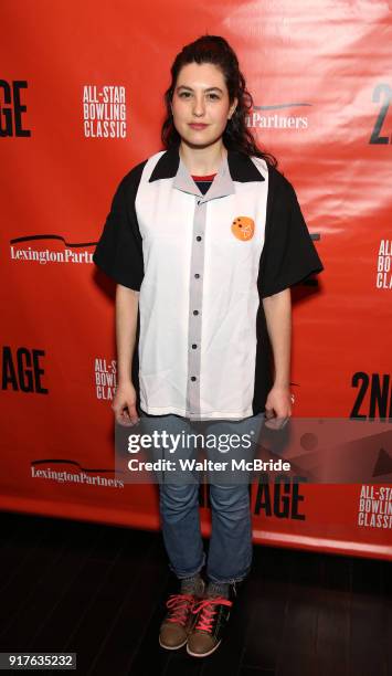 Tedra Millan attends the Second Stage Theatre 2018 Bowling Classic at Lucky Strike on February 12, 2018 in New York City.