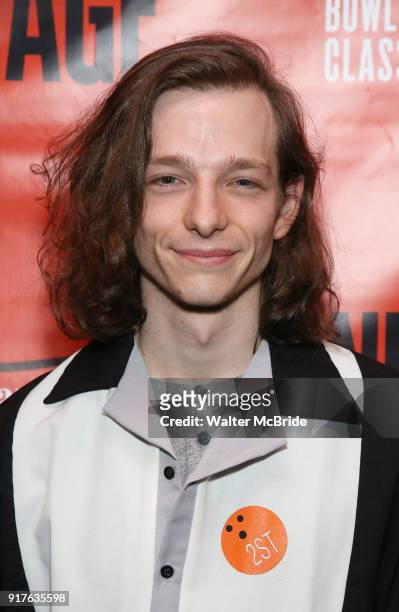 Mike Faist attends the Second Stage Theatre 2018 Bowling Classic at Lucky Strike on February 12, 2018 in New York City.