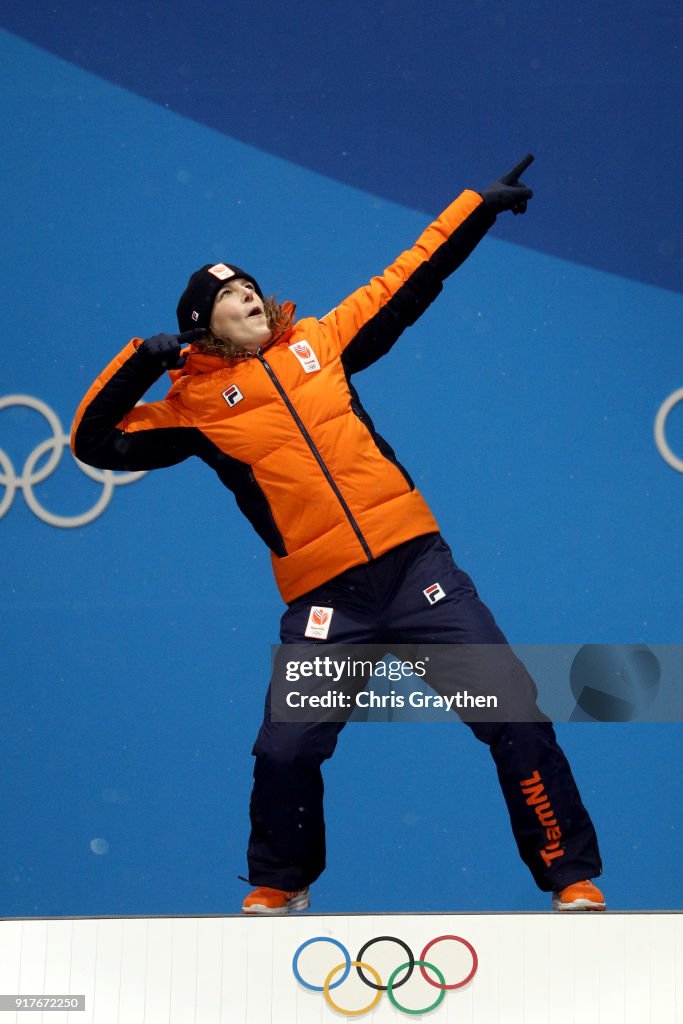 Medal Ceremony - Winter Olympics Day 4