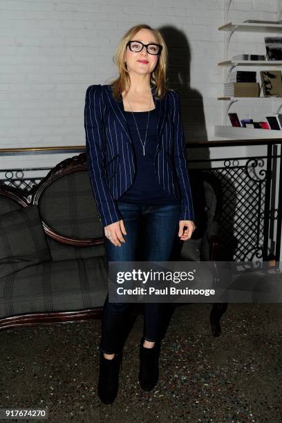 Geneva Carr attends Roadside Attractions and Great Point Media with The Cinema Society host the after party for "The Party" at Metrograph on February...