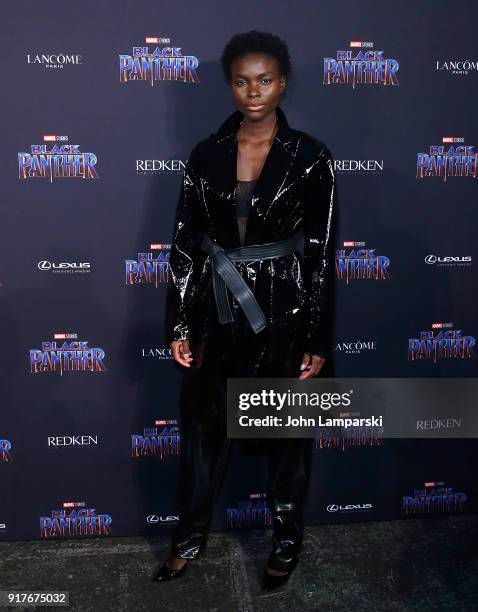 Jeneil Williams attends Marvel Studios Presents: Black Panther Welcome To Wakanda during February 2018 New York Fashion Week: The Shows at Industria...