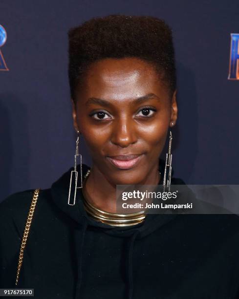 Yrsa Daley Ward attends Marvel Studios Presents: Black Panther Welcome To Wakanda during February 2018 New York Fashion Week: The Shows at Industria...