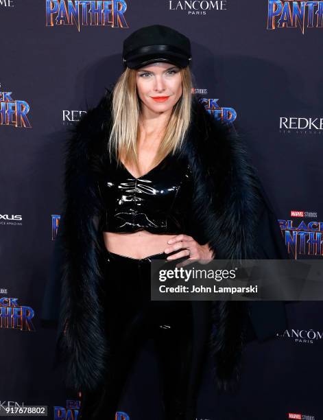 Sofia Zamolo attends Marvel Studios Presents: Black Panther Welcome To Wakanda during February 2018 New York Fashion Week: The Shows at Industria...