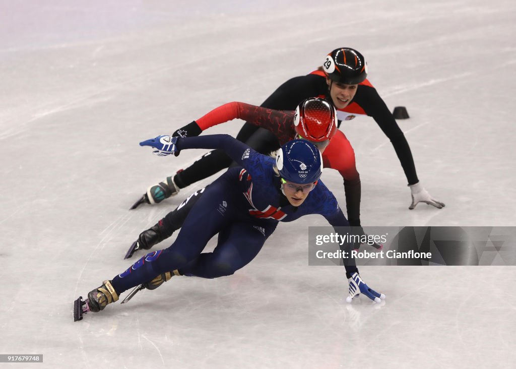 Short Track Speed Skating - Winter Olympics Day 4