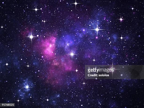 starfield com sino são - galáxia - fotografias e filmes do acervo
