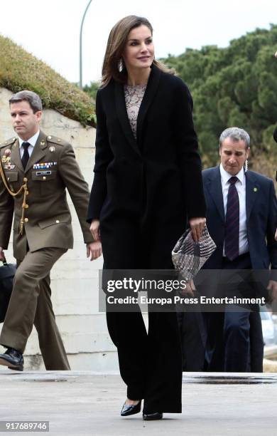 Queen Letizia of Spain delivers Innovation And Design Awards 2017 on February 12, 2018 in Mostoles, Spain.