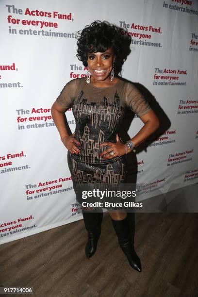 Sheryl Lee Ralph poses at the "Thoroughly Modern Millie" 15th Anniversary Reunion Concert After Party at Opry City Stage on February 12, 2018 in New...