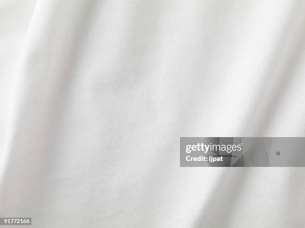 white fabric detail background - fabrik stock pictures, royalty-free photos & images