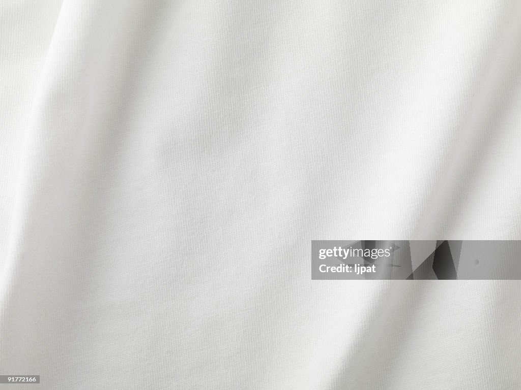 White Fabric Detail Background