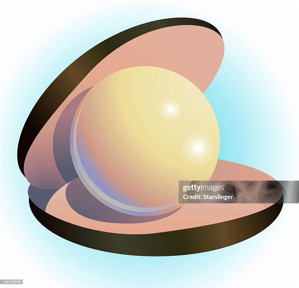 Oyster with Pearl