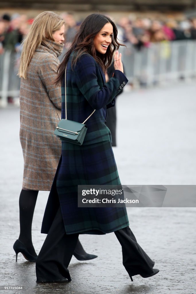 Prince Harry And Meghan Markle Visit Edinburgh