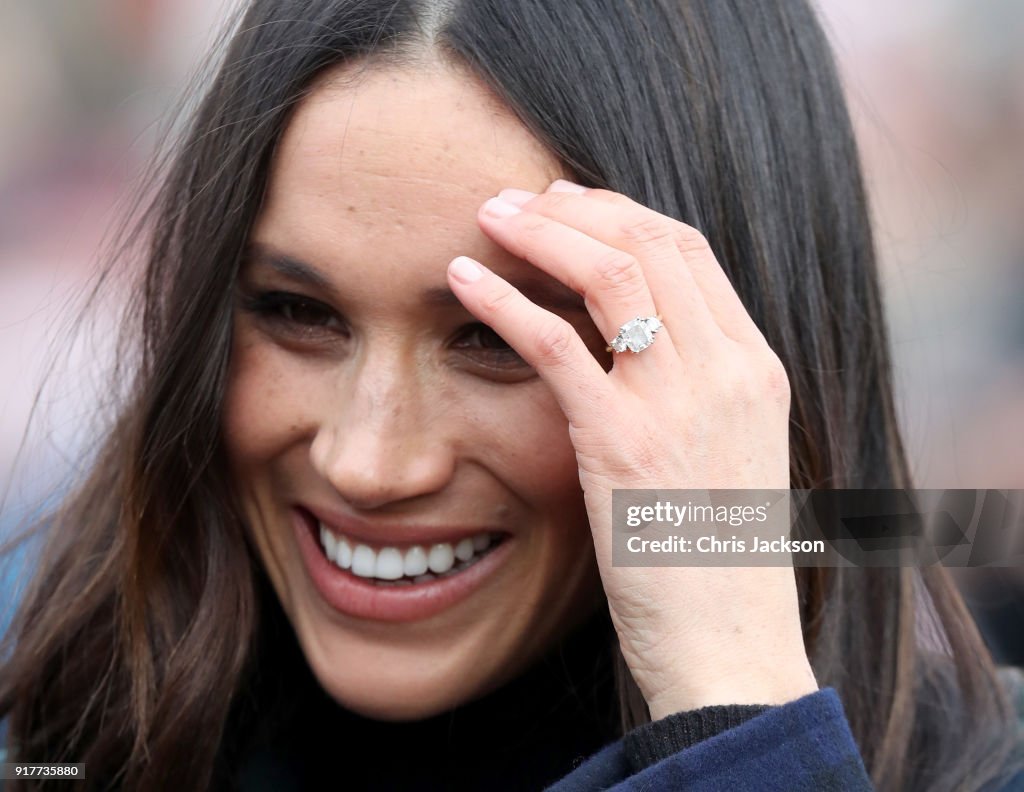 Prince Harry And Meghan Markle Visit Edinburgh