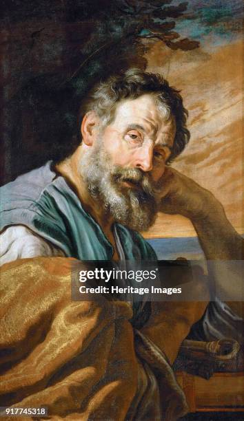 Repentance of Saint Peter. Found in the Collection of Art History Museum, Vienne.