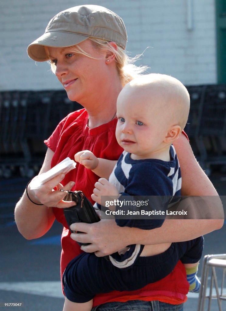 Celebrity Sightings In Los Angeles - October 11, 2009