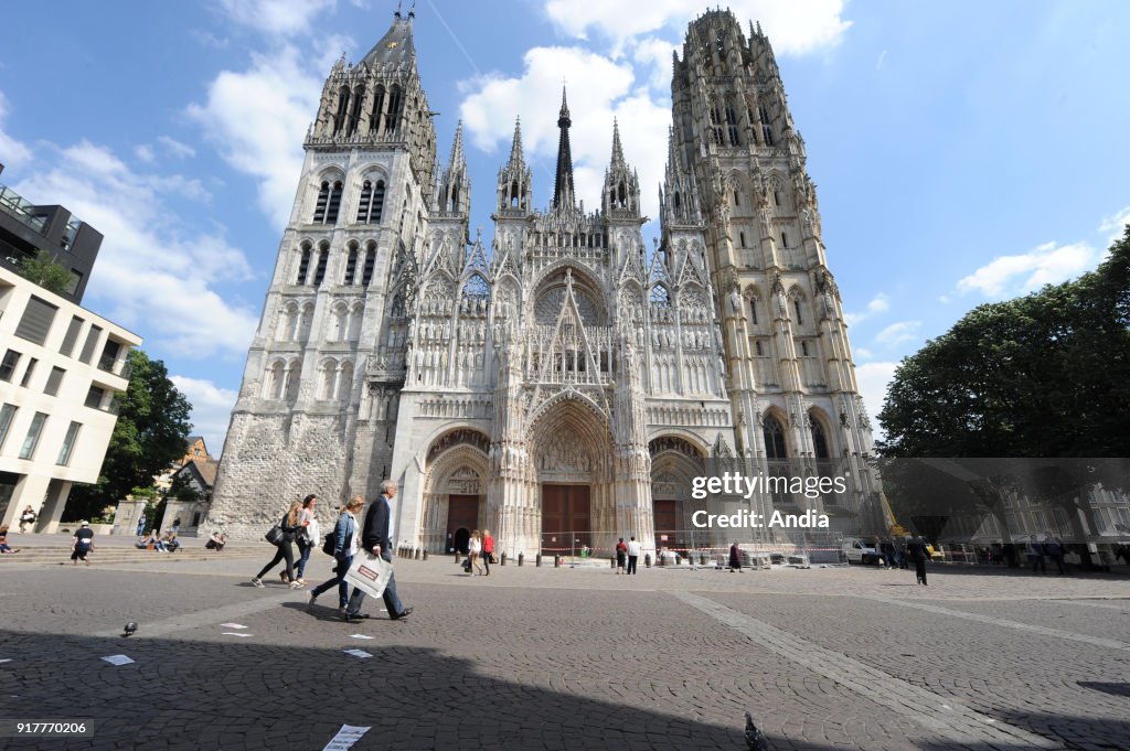 Cathedral of Our Lady of Bayeux.