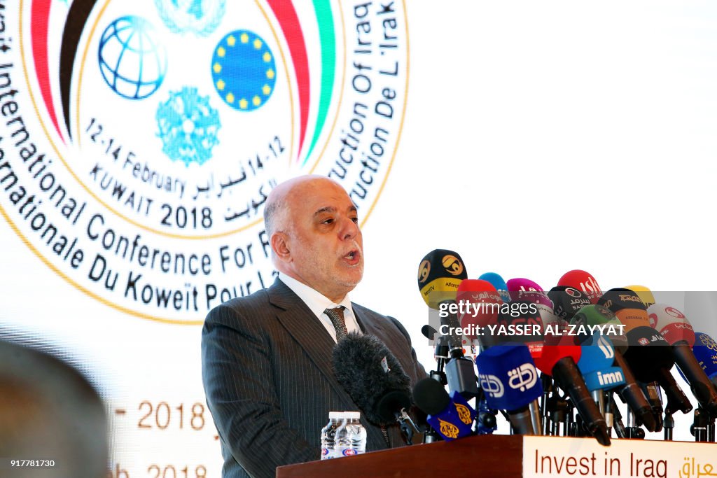 KUWAIT-IRAQ-DIPLOMACY-RECONSTRUCTION-CONFERENCE