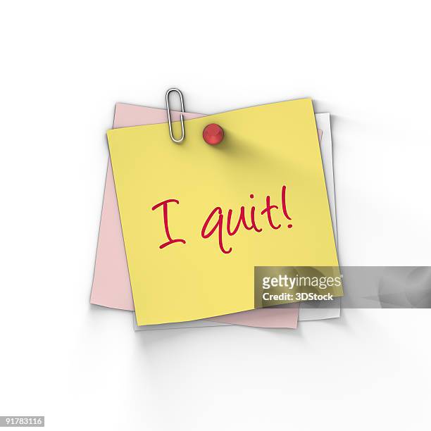 i quit! - i quit stock pictures, royalty-free photos & images