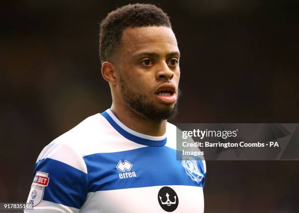 Queens Park Rangers' Jordan Cousins during the Sky Bet Championship match at Molineux, Wolverhampton