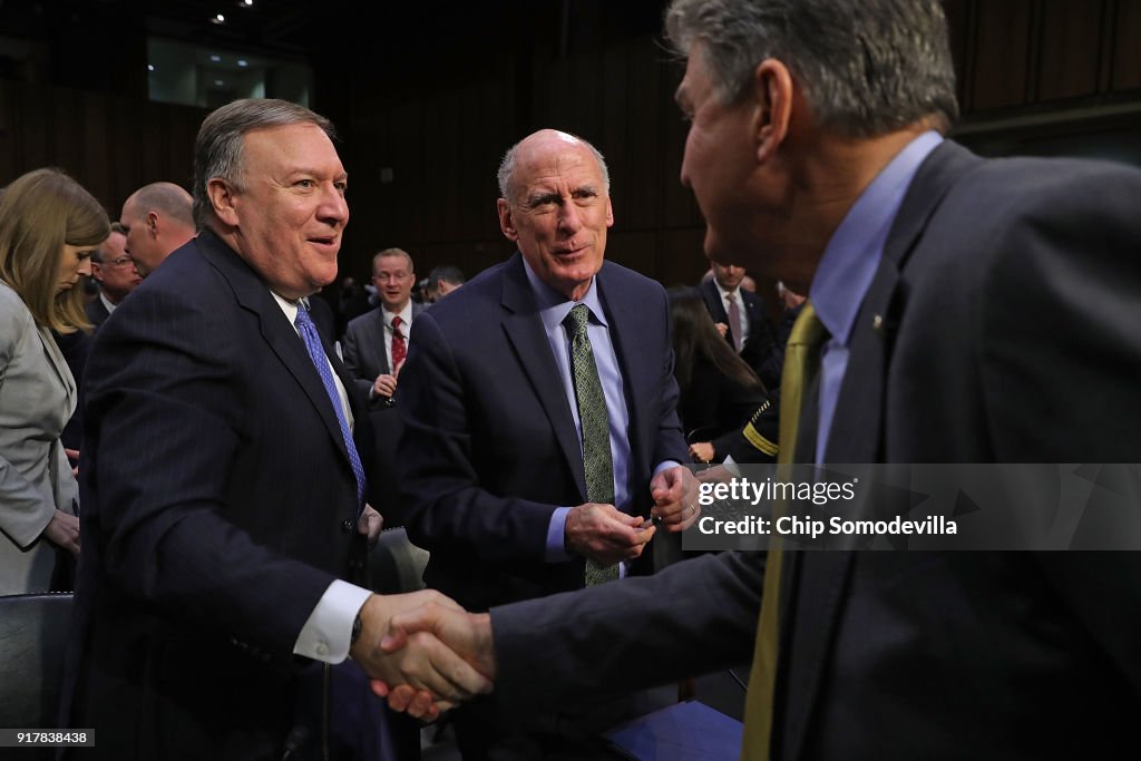 Intelligence Chiefs Testify To Senate Committee On World Wide Threats