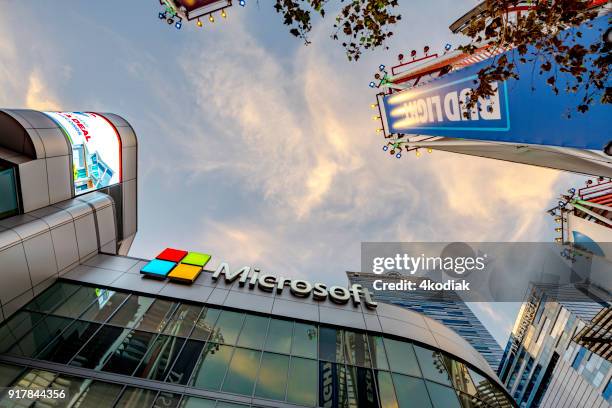 位於洛杉磯市中心的微軟廣場 - microsoft theater los angeles 個照片及圖片檔