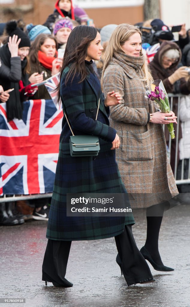 Prince Harry And Meghan Markle Visit Edinburgh