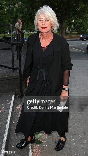 Betty Jackson attends the Royal College of Art Fashion Gala Reception at The Royal College of Art on June 11, 2009 in London, England.