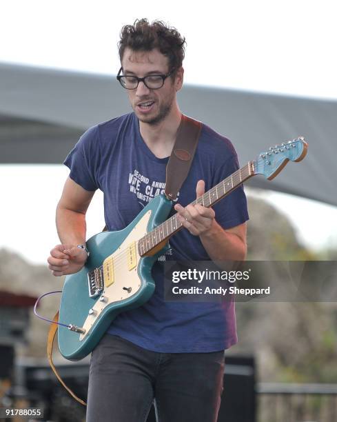 Randy Reynolds of Leatherbag performs on stage on Day 1 of Austin City Limits Festival 2009 at Zilker Park on October 2, 2009 in Austin, Texas, U.S.A