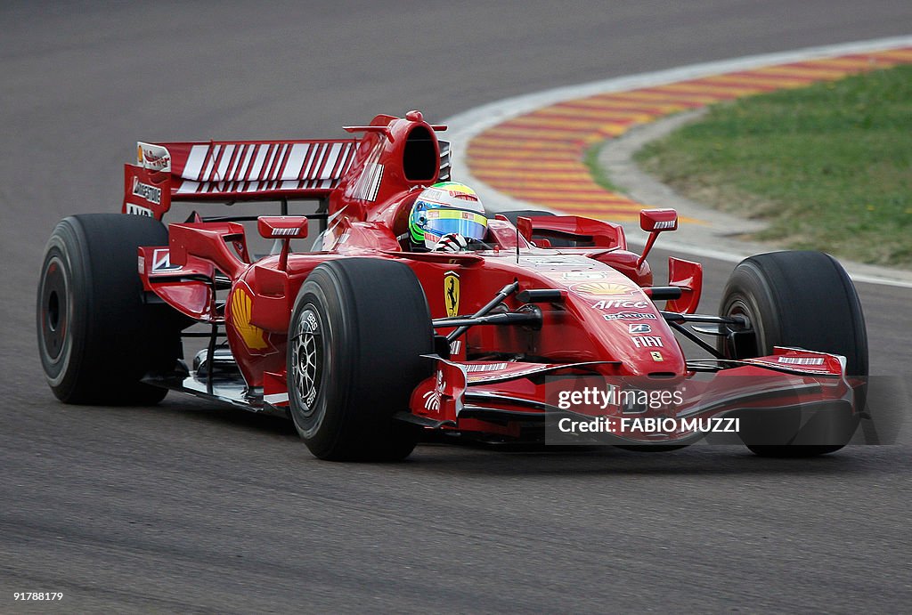 Brazilian Ferrari's driver Felipe Massa