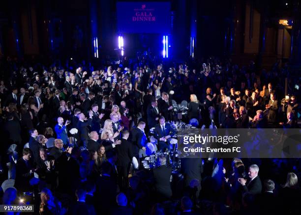 General view during the Everton in the Community Gala Dinner at St Georges Hall on February 13, 2018 in Liverpool, England.