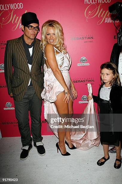 Photographer David LaChapelle and actress Pamela Anderson arrive at Hollywood Life's 6th Annual Hollywood Style Awards held at the Armand Hammer...