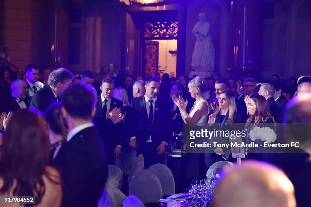 Phil Jagielkaof Everton during the Everton in the Community Gala Dinner at St George's Hall on February 13, 2018 in Liverpool, England.