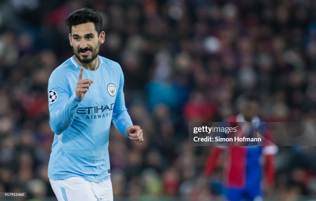 FC Basel v Manchester City - UEFA Champions League Round of 16: First Leg