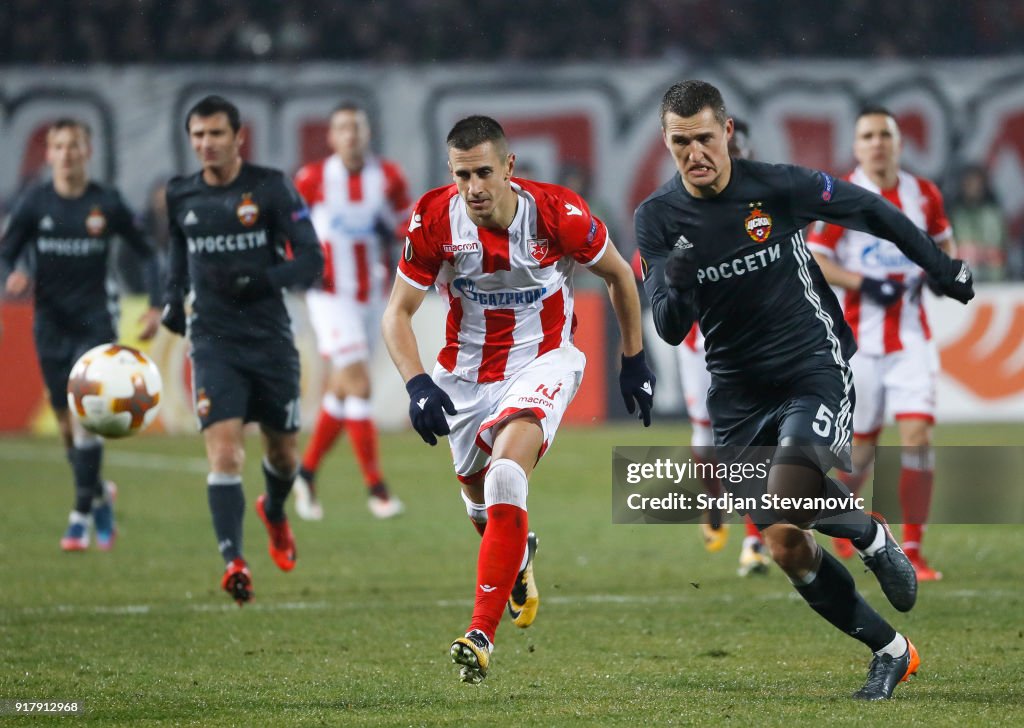 Crvena Zvezda Belgrade v CSKA Moscow - UEFA Europa League