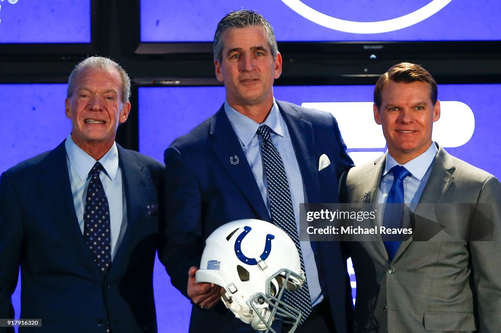 Indianapolis Colts Introduce Frank Reich