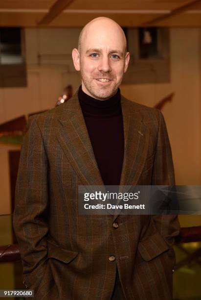 Robert Hastie attends the press night after party for "The York Realist" at The Hospital Club on February 13, 2018 in London, England.