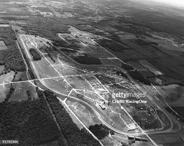 Aerial view of Watkins Glen International.