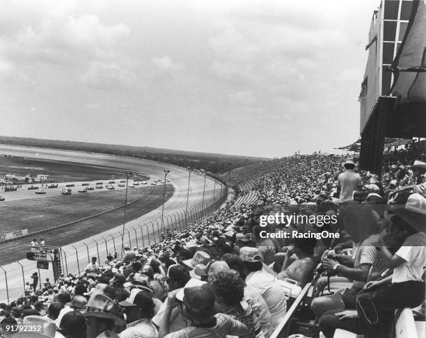 General view of the Atlanta Raceway circa 1980's at the Atlanta Raceway in Hampton, Georgia.