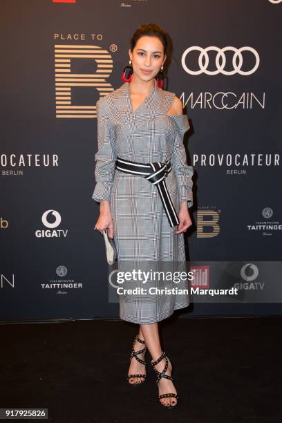 Gizem Emre attends the PLACE TO B Pre-Berlinale-Dinner Photo Call at Provocateur on February 13, 2018 in Berlin, Germany.