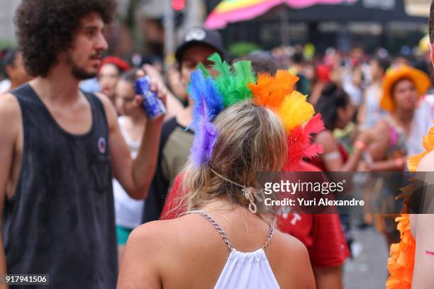 brazilian street carnival - fiesta posterior 個照片及圖片檔