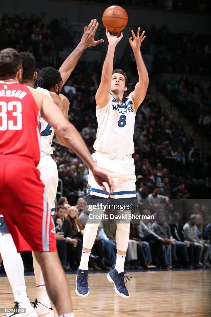 Houston Rockets v Minnesota Timberwolves