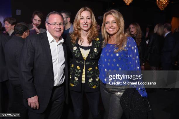 Academy of Country Music CEO Pete Fisher, Country Music Hall of Fame VP of Development Lisa Purcell and Hope Fisher attend the Country Music Hall of...