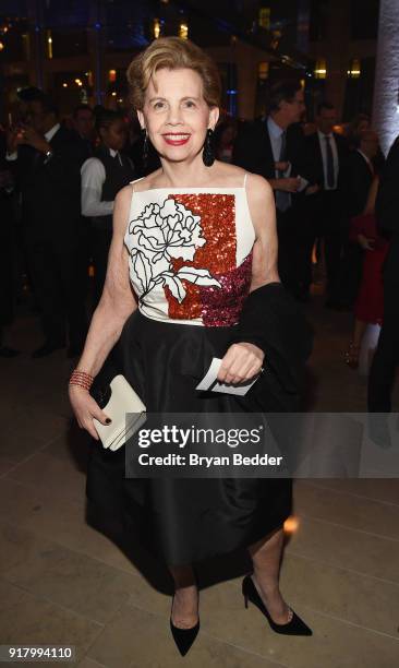 Adrienne Arsht attends the Winter Gala at Lincoln Center at Alice Tully Hall on February 13, 2018 in New York City.