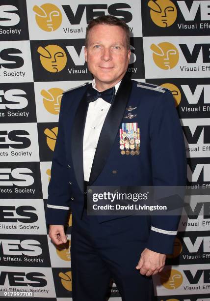 Astronaut Terry W. Virts attends the 16th Annual VES Awards at The Beverly Hilton Hotel on February 13, 2018 in Beverly Hills, California.